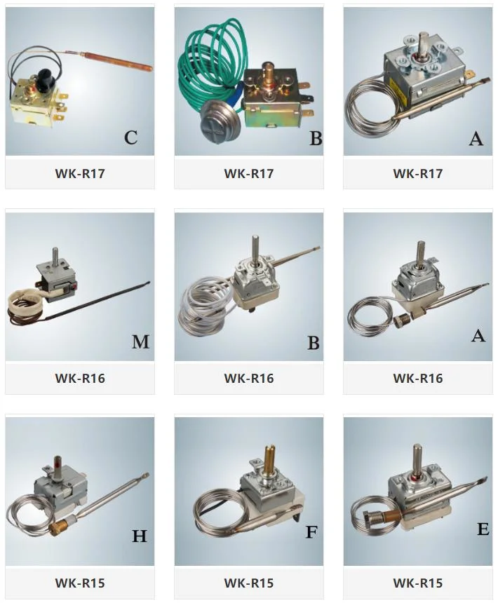 Bimetal Kst Thermostat for Warm-Air Machine, Heater, Milk-Heater, Electric Iron