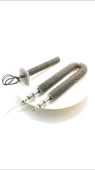 Tubo riscaldante elettrico alettato in acciaio inossidabile 304 per forno, non