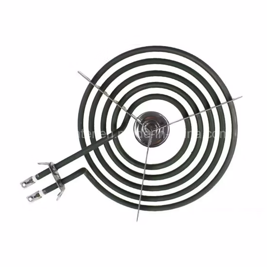 Riscaldatore per stufa a quattro elementi riscaldanti a spirale circolare
